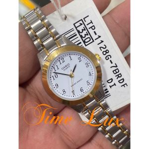 CASIO LADIES TWO TONE LTP 1128G 7B