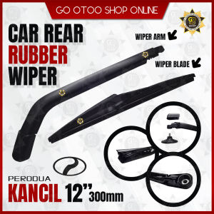 Car Rear Wiper Arm Rear Wiper Blade with Arm For Myvi Viva Kelisa Kenari Exora Kancil Toyota Universal 12"/14"