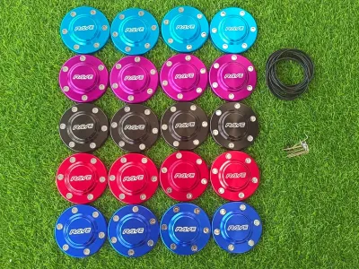 ฝาครอบดุมล้อ ดุมตบ ฝาปิดดุมล้อ ใส่กับรถ 105-106 mm. Vigo Revo Ford Triton D-max2020 มีให้เลือก 5 สี ฝาดุมล้อ ฝาปิดดุม ดุมล้อ