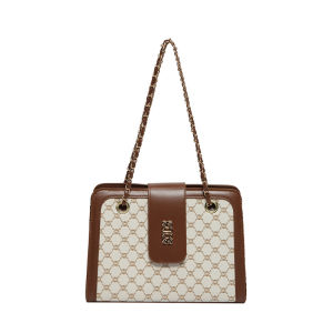 กระเป๋าสะพายข้าง กระเป๋าผู้หญิง หนังพรีเมี่ยม  สายสะพายโซ่สีทอง สไตล์เกาหลีทรงสวย มาใหม่ ด่วน