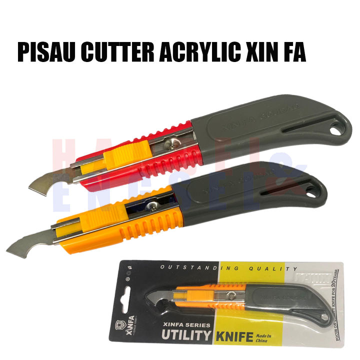 Xinfa Pisau Akrilik HPL Cutter Acrylic Akrilik Bonus Spare Blade ...