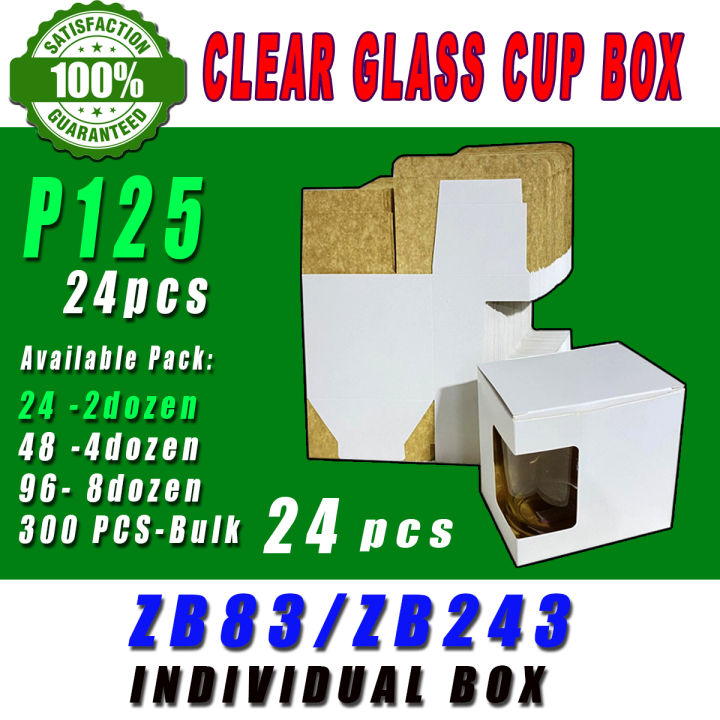 MUGBOX WHITE FOR CLEAR GLASS CUP BOX BEST DEAL LOWEST PRICE FOR QUALITY ...