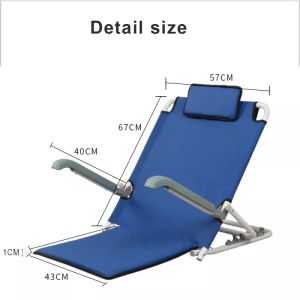 Bed Backrest Medical Lightweight 5 Positions Angle Adjustable Bed Back Rest Support Bed Nurse Tool