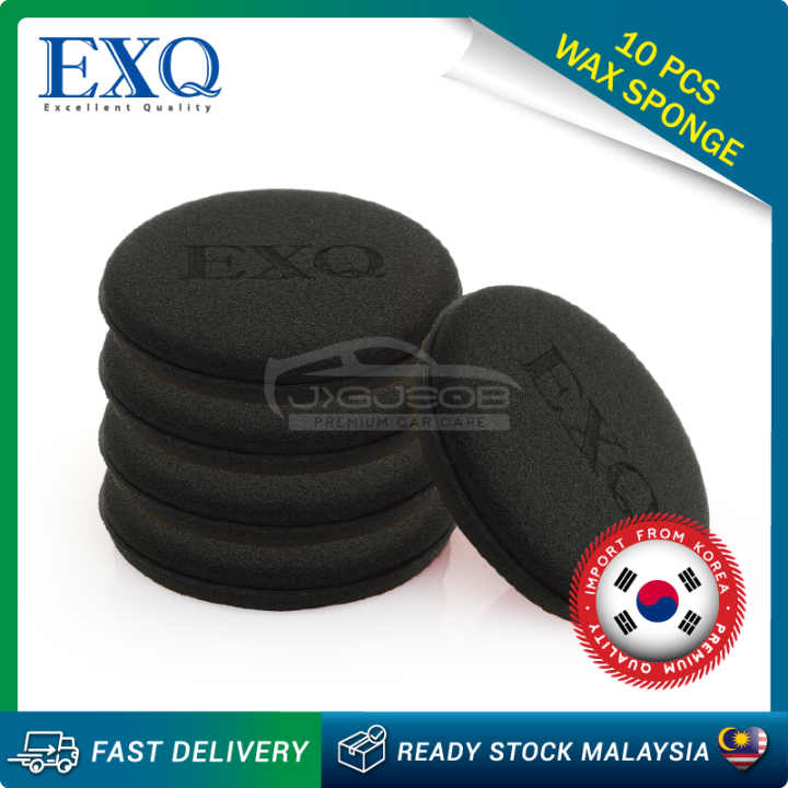 EXQ Soft Foam 10x Wax Applicator Pad Washable Auto Detailing Foam ...