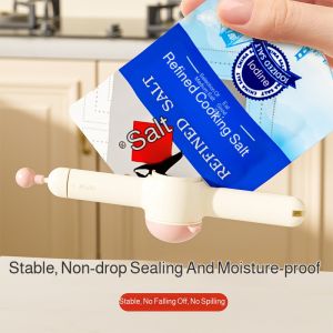 Sealing Clip Sealed for Freshness Clip Design Plastic Wrap Bag Refined Cooking Salt