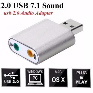 Sound card USB 7.1 âm thanh 3D chất lượng cao