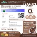โปรตีน แพลนท์ จากพืช ออแกร์นิค 3 ชนิด รสโกโก้ ช็อกโกเล็ต (PROTEIN PLANT COCOA CHOCOLATE) โปรตีนจากข้าว ถั่วลันเตา และมันฝรั่ง จำนวน 1 กล่อง 7 ซอง 350 กรัม. 