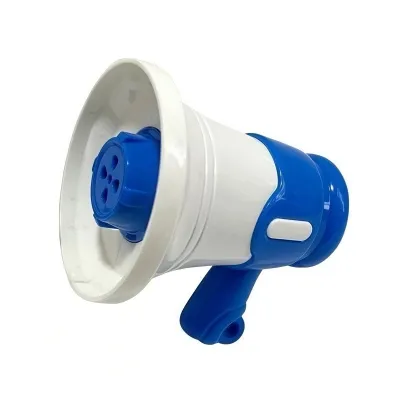 Children’s Handheld Recordable Mini Megaphone – Funny Loudspeaker with Keychain
