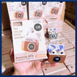 Tai Nghe Bluetooth Q86 Cảm Ứng Thông Minh Pin Lâu Bass Mạnh Kết Nối Ổn Định Cho Laptop Điện Thoại
