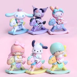 Combo 6 mô hình Kuromi Sanrio Melody Blind box nhân vật hoạt hình món quà cho bé - Tiệm Nhà Sóc 2023