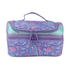 childrens lunch bag Rainbow Beverage crossbody shoulder picnic bags girls fruit lunchbox 9 inches