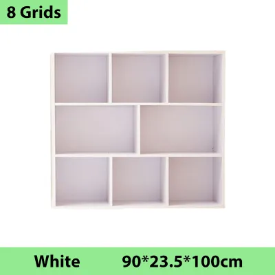 8/7/5 Grids Bookshelf Rack Bookshelf Cabinet Organizer Utility cabinet Display Shelf Toy organizer Divider Cabinet
