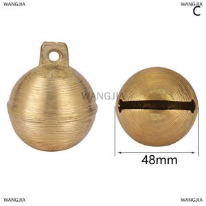 [COD] WANGJIA Cow Sheep Horse Copper Bells Grazing Bells Livestock Animal Husbandry Brass Bell Cow Copper Bell Sound Loud