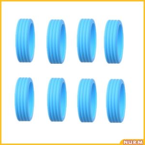 Nurm 8PCS/Set Luggage Wheels Protectors Silicone Reduce Noise Cover Luggage accessories