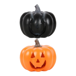 Halloween Resins Pumpkin Statue Scented Diffuser Incenses Cone Burners For Horror Home Decors And Fall Ambiances