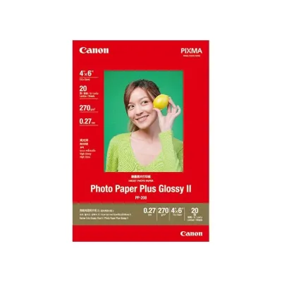 Canon PP-208 Photo Paper Plus Glossy II | High quality photo paper Ultra-glossy finish Grammage - 270g/m2