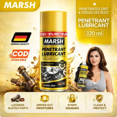 Marsh Multi-purpose Oil Penetrating Oil Fluid Loosen Rust Corrosion Lubricating Spray 270ml