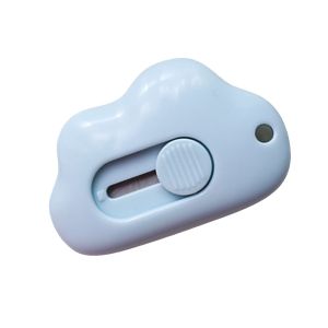 Mini Cutter Knife Cloud Art Knife Small Portable Parcel Paper Box Opener Office School Stationery Pisau Kecil Comel 迷你美工刀