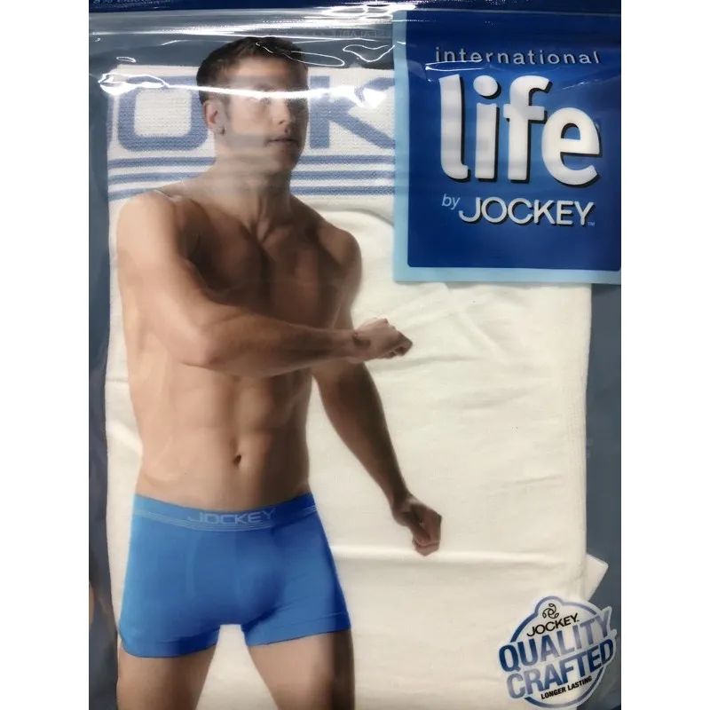 Jockey Life Mens Microfiber BoxerBriefs, Blue Jockey Life M…