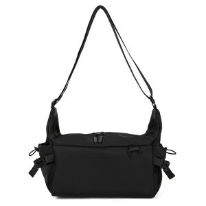 MOUSSON  กระเป๋าสะพายข้างผู้ชายสไตล์มินิมอล อเนกประสงค์ ขนาดใหญ่ เหมาะสำหรับการเดินทาง