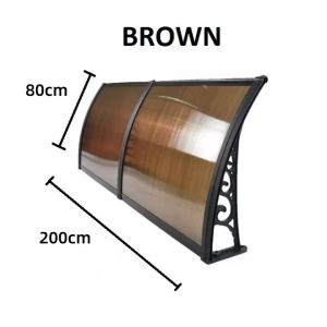 Sunshield Awning Roof Outdoor Awning Canopy Awning Balcony Window Awning Outdoor Awning Rumah Polycarbonate Board