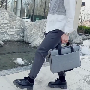 Notebook Carrying Case Silm Handbag Business Bags for 15.6-17.3in Laptop Splash-proof Portable Protective Bags Briefcase