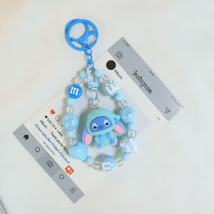 กระเป๋า3D ห้อยเครื่องประดับ DIY ลูกปัดน่ารักจี้ปักลายการ์ตูนห้อยโทรศัพท์มือถือ