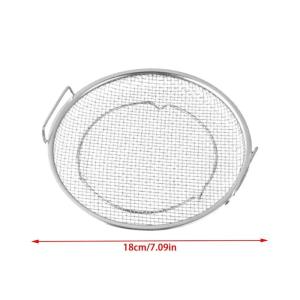 Kitchen Oil Filter Tray Stainless Steel Mesh Frying Grilling Drain Pan Strainer Fruit Vegetable Water Filter Basket