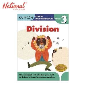 Kumon Grade 3: Division - Trade Paperback - Math Workbooks for Kids