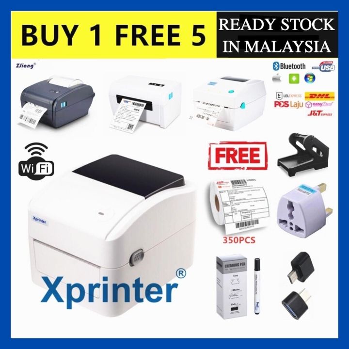 READY STOCK XPRINTER WIFI USB Bluetooth OTG Thermal Printer XP460b ...