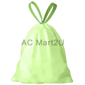 [READY STOCK] 1卷100张艾草驱蚊驱虫垃圾袋特厚抽绳式家用厨房大卷清新高颜值垃圾袋子 | 1 Roll 100 pcs Mugwort Mosquito And Insect Repellent Extra Thick Drawstring Garbage Bags Household Kitchen Large Roll Fresh and Stylish Garbage Bags