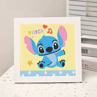 Diamond Beads Painting DIY 18*18CM ✨ DIY钻石画 18*18CM Lukisan Berlian Kartun Comel DIY Kanak-Kanak Cute Cartoon Handmade Kids Child Gift