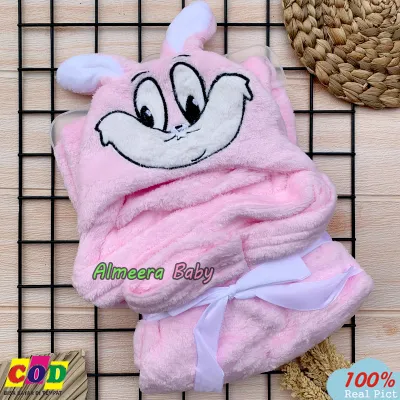 Super Lembut Selimut Bayi Karakter Selimut Bayi Tebal Ukuran 100cm x 65cm Almeera Baby and Kids