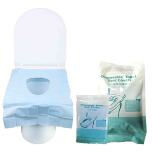 50pcs Disposable Toilet Seat Covers Individually Wrapped Waterproof Hygienicfor Public Restroom