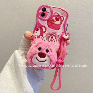 Cartoon Doll Phone Case OPPO A5i Pro OPPOA5i Pro OPPOA5iPro New Cute Creative Fashion 3D Plush Beaver Briquette Bear Hello Kitty All-inclusive Casing with Lanyard 2025