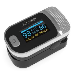 【24H Ship】 Finger Pulse Fingertip Oled Oximeter SPO2 PR PI RR Respiratory Rate Heart Rate Meter
