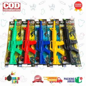 MAINAN SENAPAN PISTOL SNIPER BUNYI SENJATA COSPLAY PERANG
