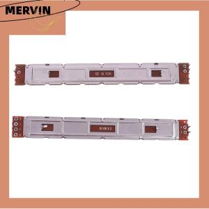 [MERVIN]💖[HOT SALE]🎈🎈 128mm Mixer Fader B10K ช่องเดียวและ Dual Channel B103 STRAIGHT sliding Potentiometer ความยาวรวม12.8cm stroke 100