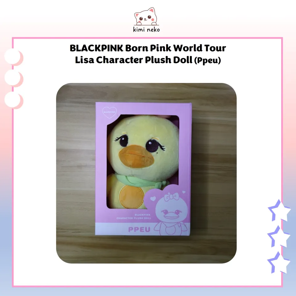 BLACKPINK リサ PLUSH DOLL ぬいぐるみ 人形 PPEU BLACKPINK PPEU Lisa Plush Korean Goods | eBay