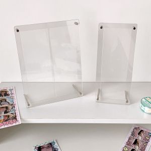 CANICECA Acrylic Photocard Stand DIY Frame Clear Photo Protector Holder High Quality Kpop Photocard Frame Life Four Cut