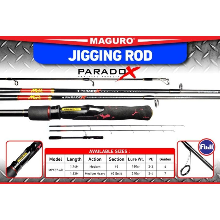 Maguro Model Joran Jigging Joran Jigging Maguro Light Jigging Rod