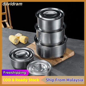 5pcs Stainless Steel Multipurpose Stock Pot Set with Lids Induction and Gas Stove Friendly