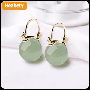 【2-3 ngày giao hàng】 Cổ Phong Cách Ngọc Bead Bông Tai Nhẹ Nhàng Thời Trang Tính Khí Tai Khóa Cho Phụ Nữ Cô Gái Retro Bông Tai Đồ Trang Sức Phụ Kiện Quà Tặng