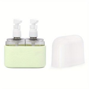 JPTD 2/3/4 in 1 Travel Refillable Bottles Set Leak Proof Reusable Empty Bottle Kit Convenient Spray Bottles Liquid Dispenser Bottle Shampoo