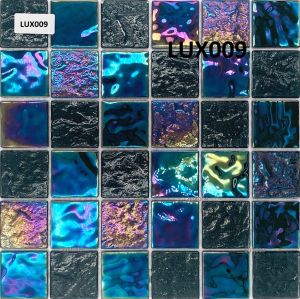 Gạch mosaic LUX thủy tinh cao cấp ánh xạ G7LUX009 mẫu mã đa dạng họa tiết sắc nét độ bền cao mang vẻ đẹp hiện đại chống thấm chịu nhiệt decor ngoại thất nhà hàng bếp bể bơi khách sạn phòng khách