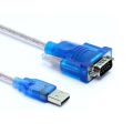 (1ชิ้น) AC149 สายเชื่อม สายต่อ HL-340 USB serial port (COM) USB to RS232 USB nine serial line support Windows 7-64. 