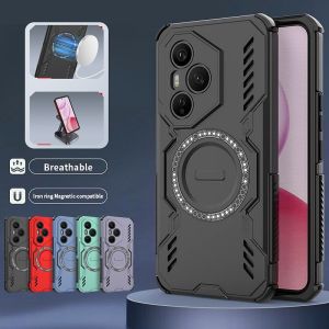 Funda For Honor 400 Pro 5G Armor Shockproof Protection Phone Case For Honor400 Pro Honor400ProCar Magnetic Holder Back Cover