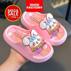 Age 2.5-7 Yrs Cartoon Kids Sandals Slipper Size 24-35 Selipar Budak by Shoe Factory Malaysia