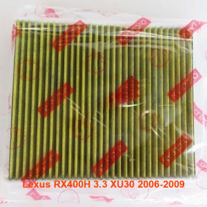 Lọc gió điều hòa Lexus RX400H 3.3L XU30 2006 2007 2008 2009 mã AC102J và AC102B của JS Asakashi Nhật Bản