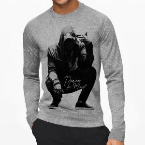 PEACE IN MIND | Kaos Lengan Panjang Pria & Wanita | Distro | Sablon | Murah | Produk Lokal | CIAO.ID